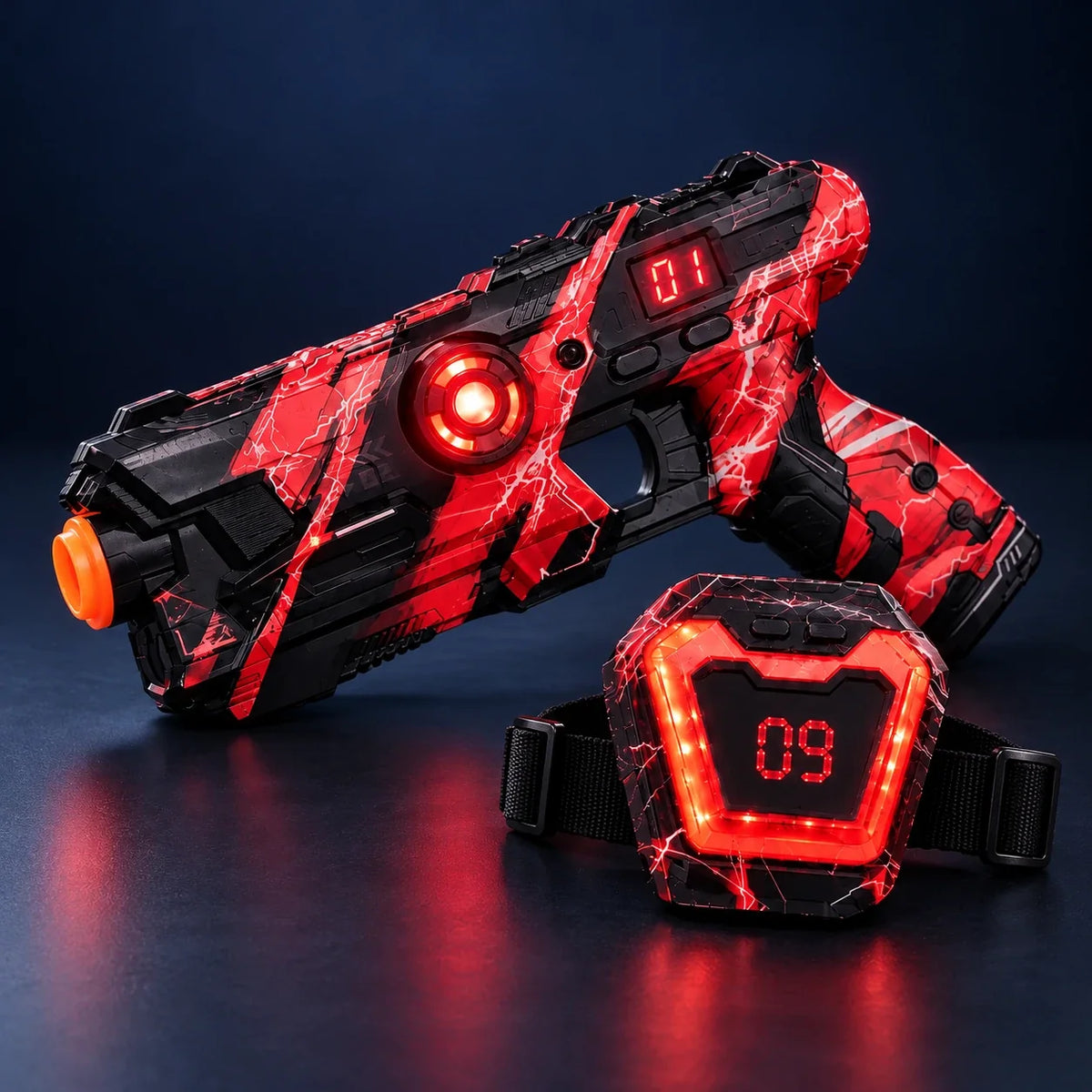 Gamezy red blaster and chest target